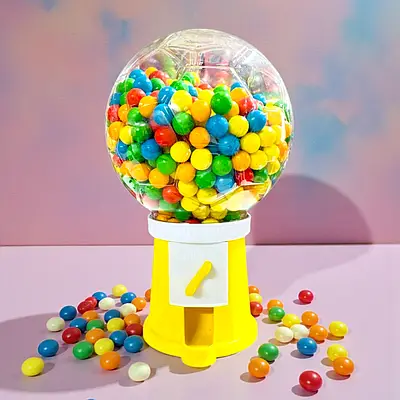 Бомбер автомат з жуйками 600шт/уп