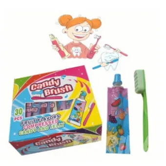 Зубна щітка з джемом Candy Brush 7г/уп