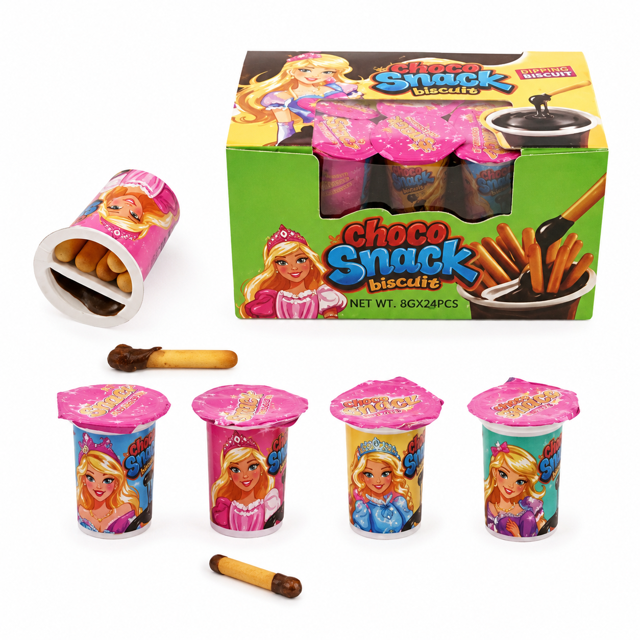 Шоколадна паста+паличка Choco Snack/уп