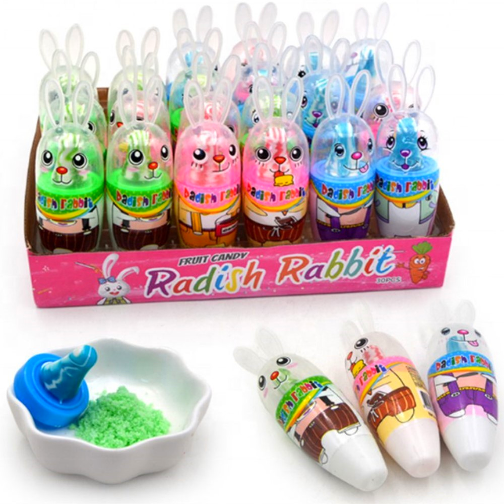 Льодяник Rabbit Candy з кис.пудрою/уп