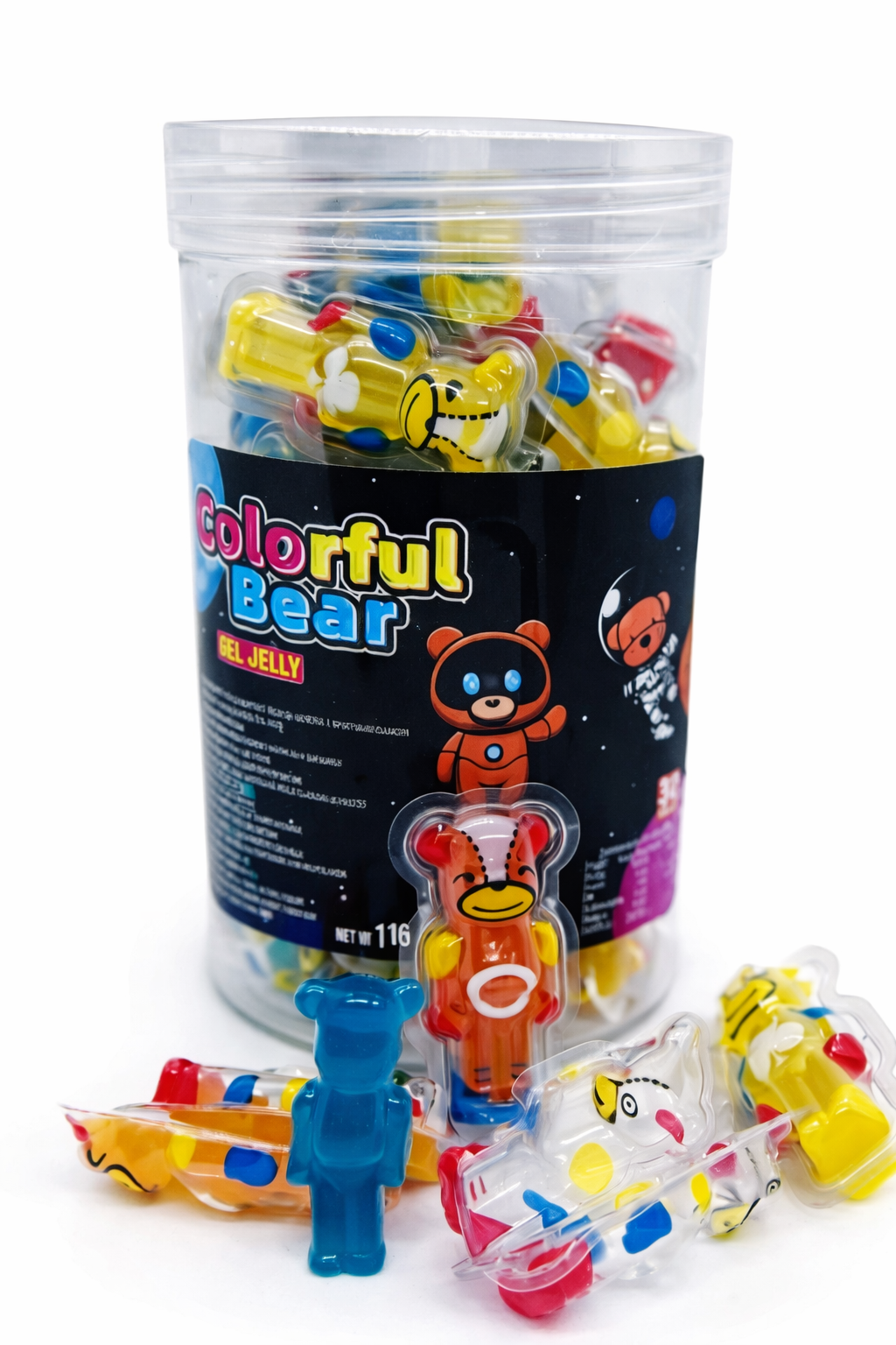 Робот ColorfulBear 30шт/банка