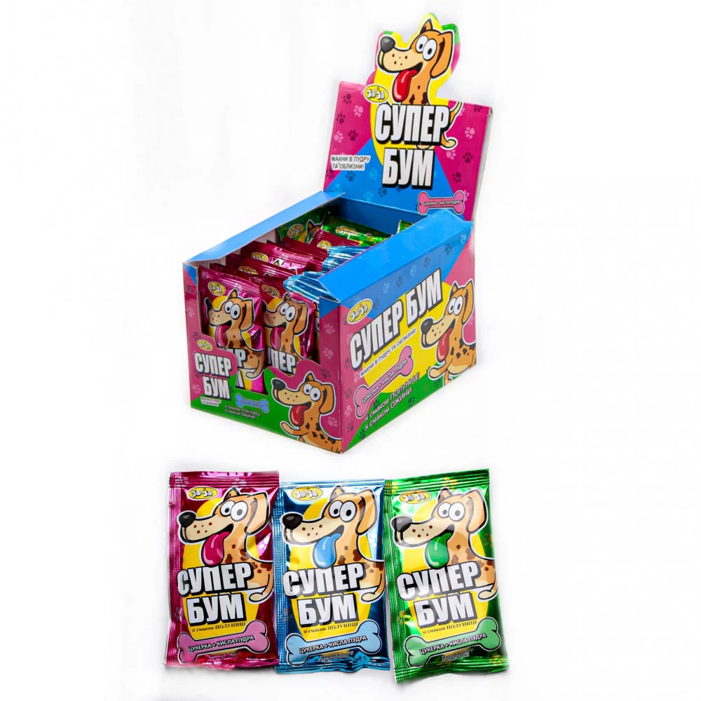 Супер Бум Цукерка+Пудра/уп