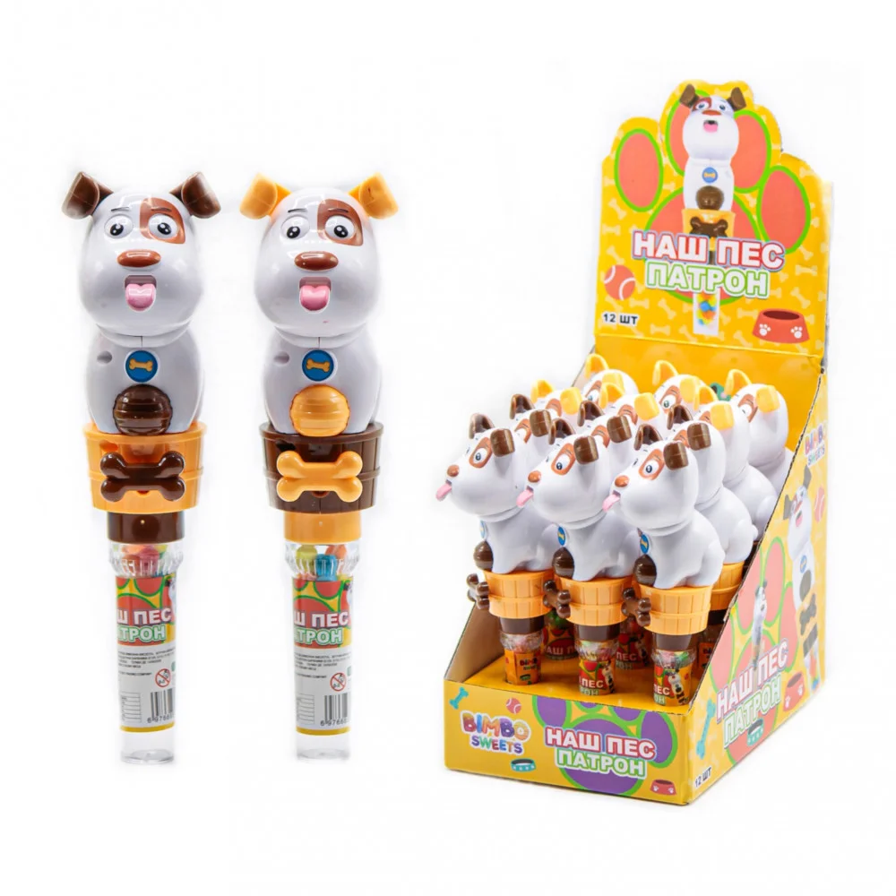 Пес Патрон драже+іграшка 12шт/уп