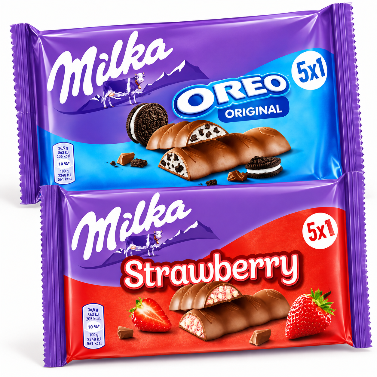 Мілка батончик МіХ 5*37гр