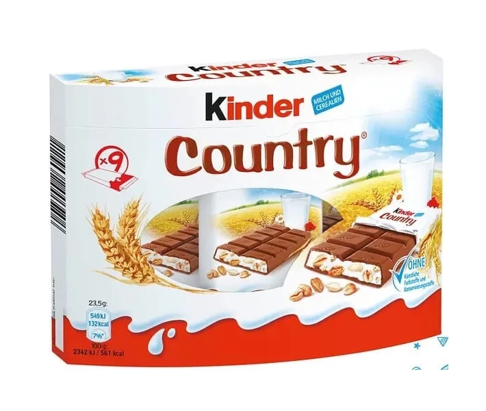 Кіндер Кантрі 9шт/уп