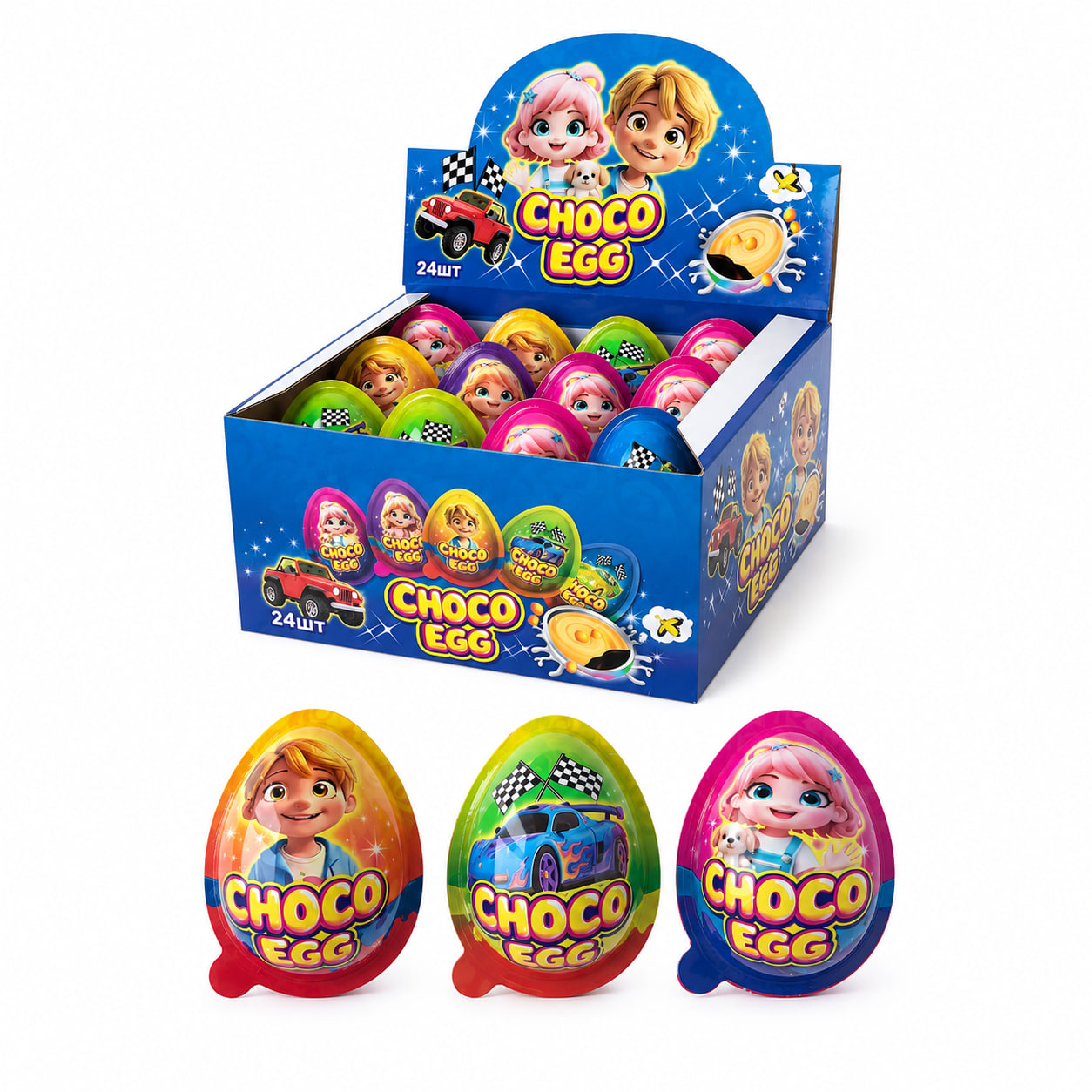 Яйце Joy Choco Egg пластик\уп Wonder
