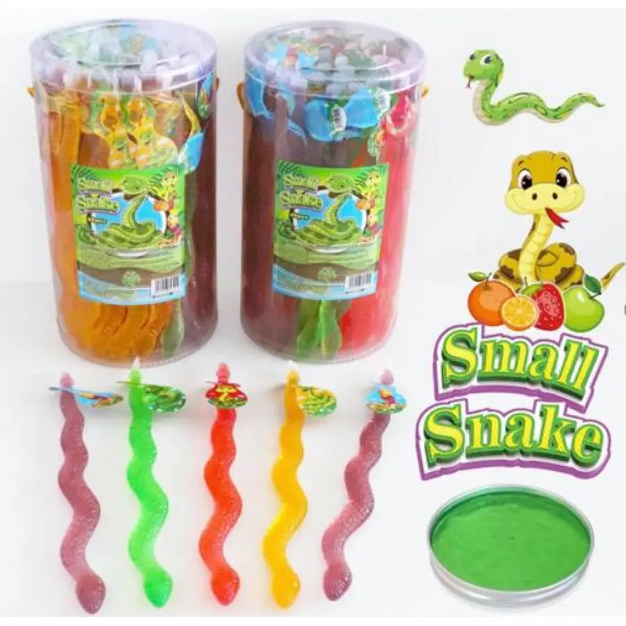 Змія\Крокодил желе мала Колба 35г