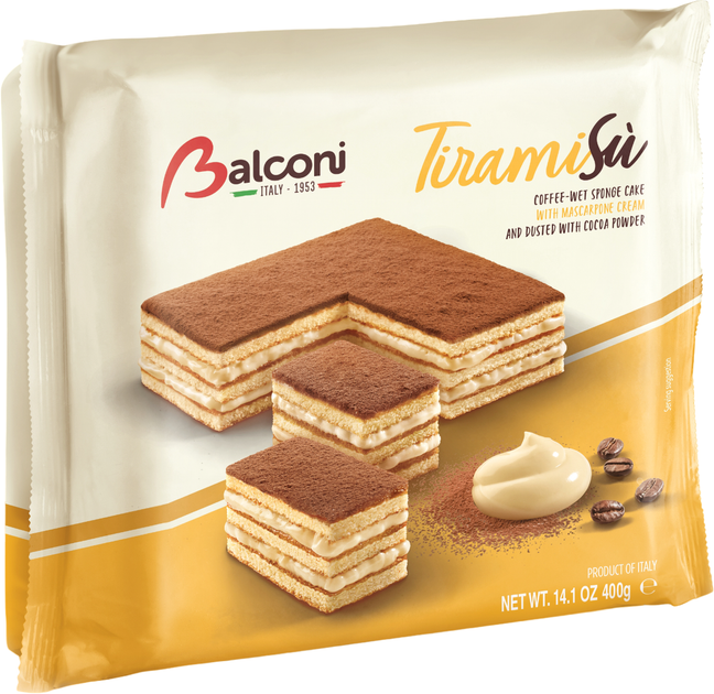 Бісквіт Тірамісу Balconi 400г