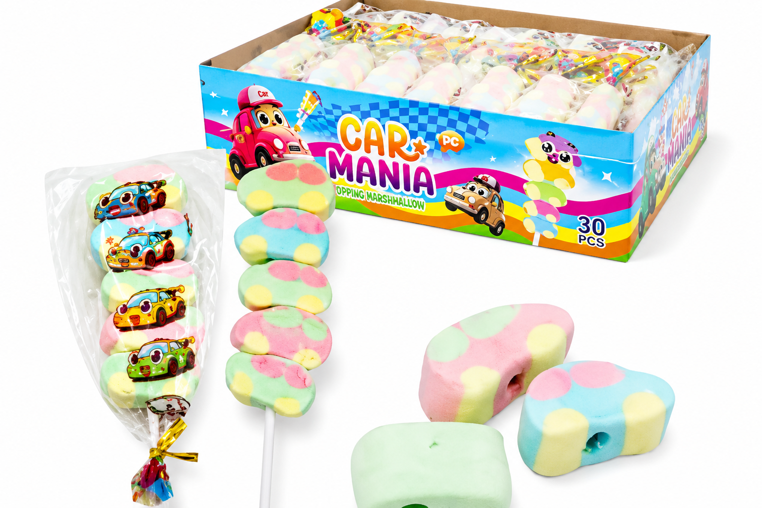 Маршмеллоу Car Mania/уп