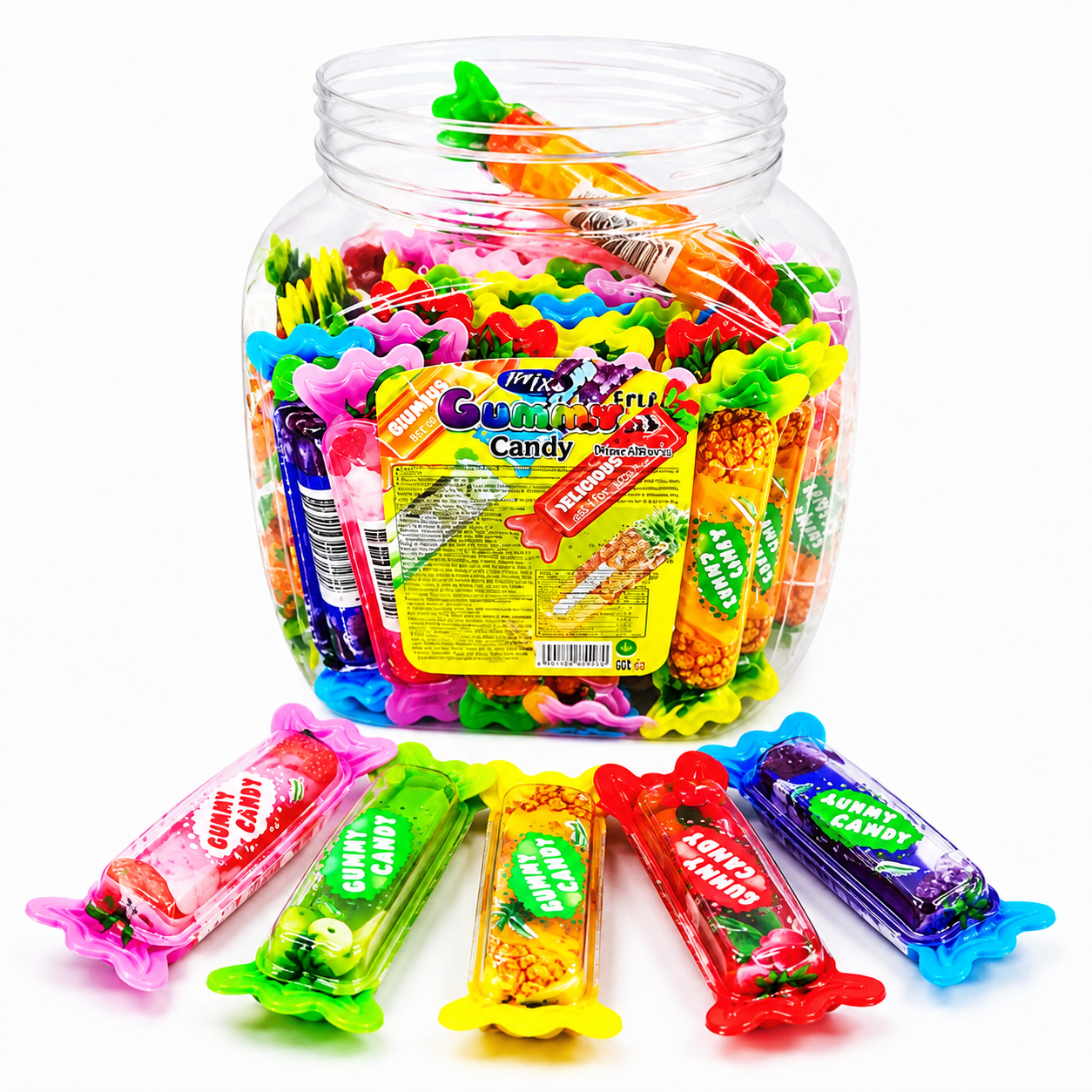 Цукерка Желейна Gummy Candy/банка Profisa