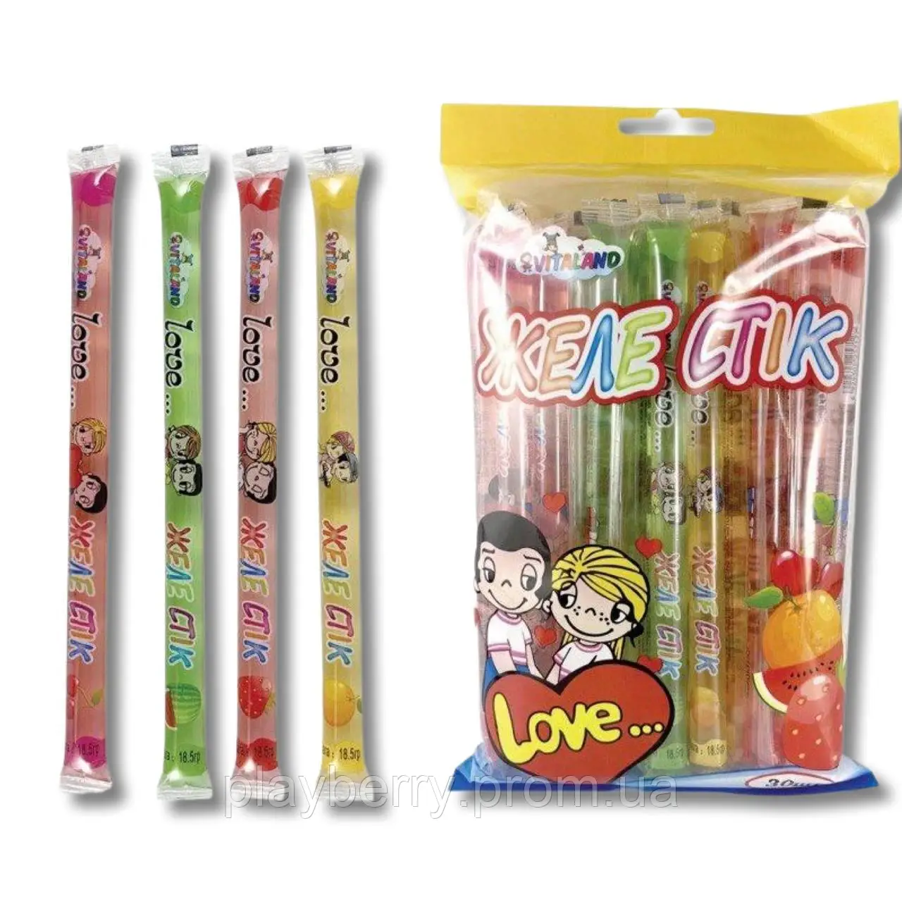 Желе Стік міні (5шт) 30шт\уп