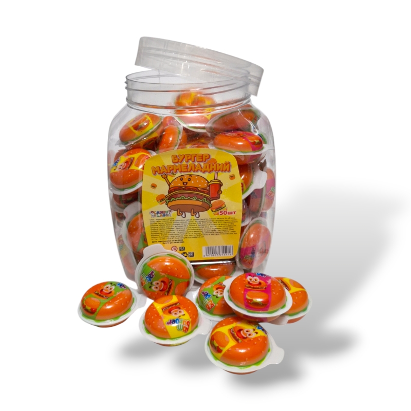 Желе Бургер мармел./банка