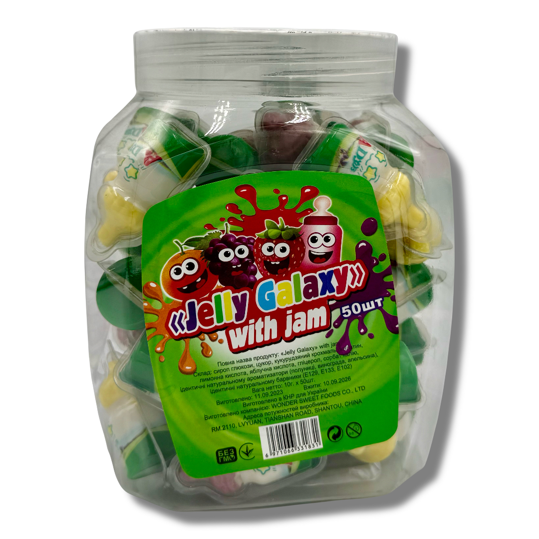 Желе Jelly Galaxy with jam (соска )/уп