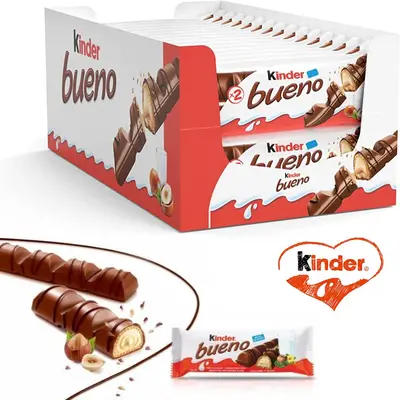 Кіндер Буено 21,5г за 1шт