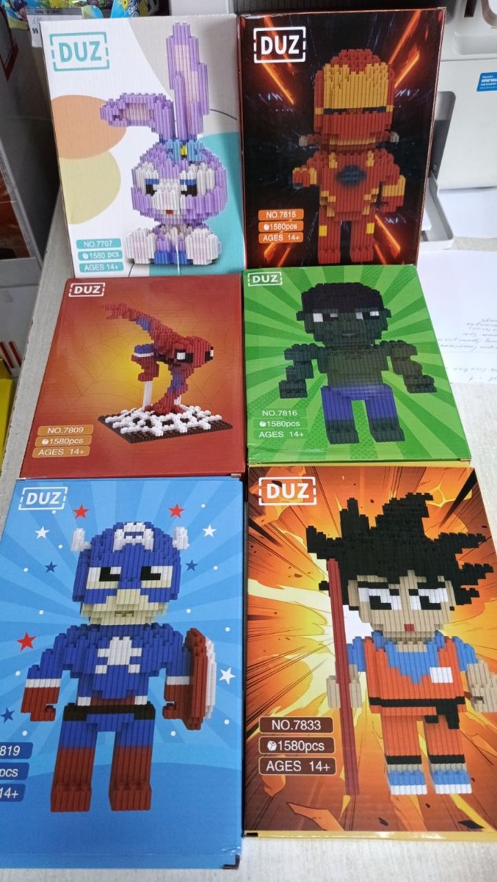 Конструктор DUZ 1580pcs