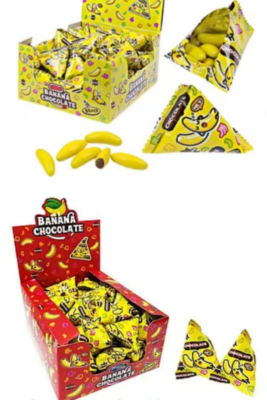 Драже Банан Шоколадний (трикутник)/уп