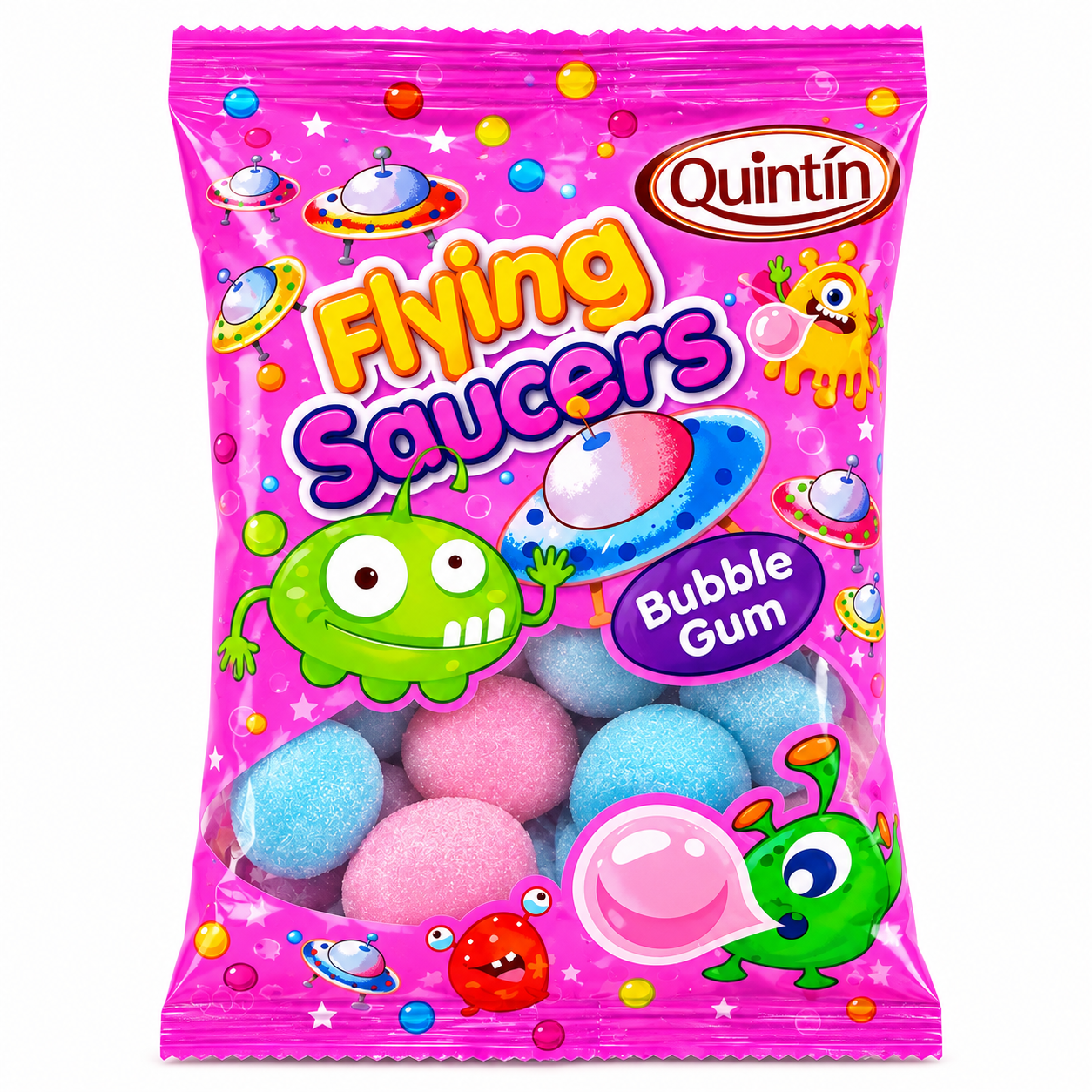 Цукерка вафельна у формі Пельменя Flying saucers 26г