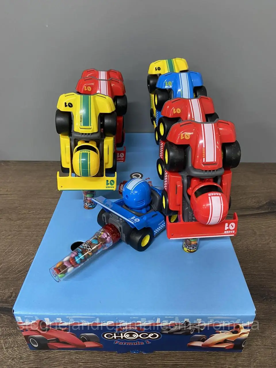 Драже Формула 1+іграшка 8шт/уп Оба-на