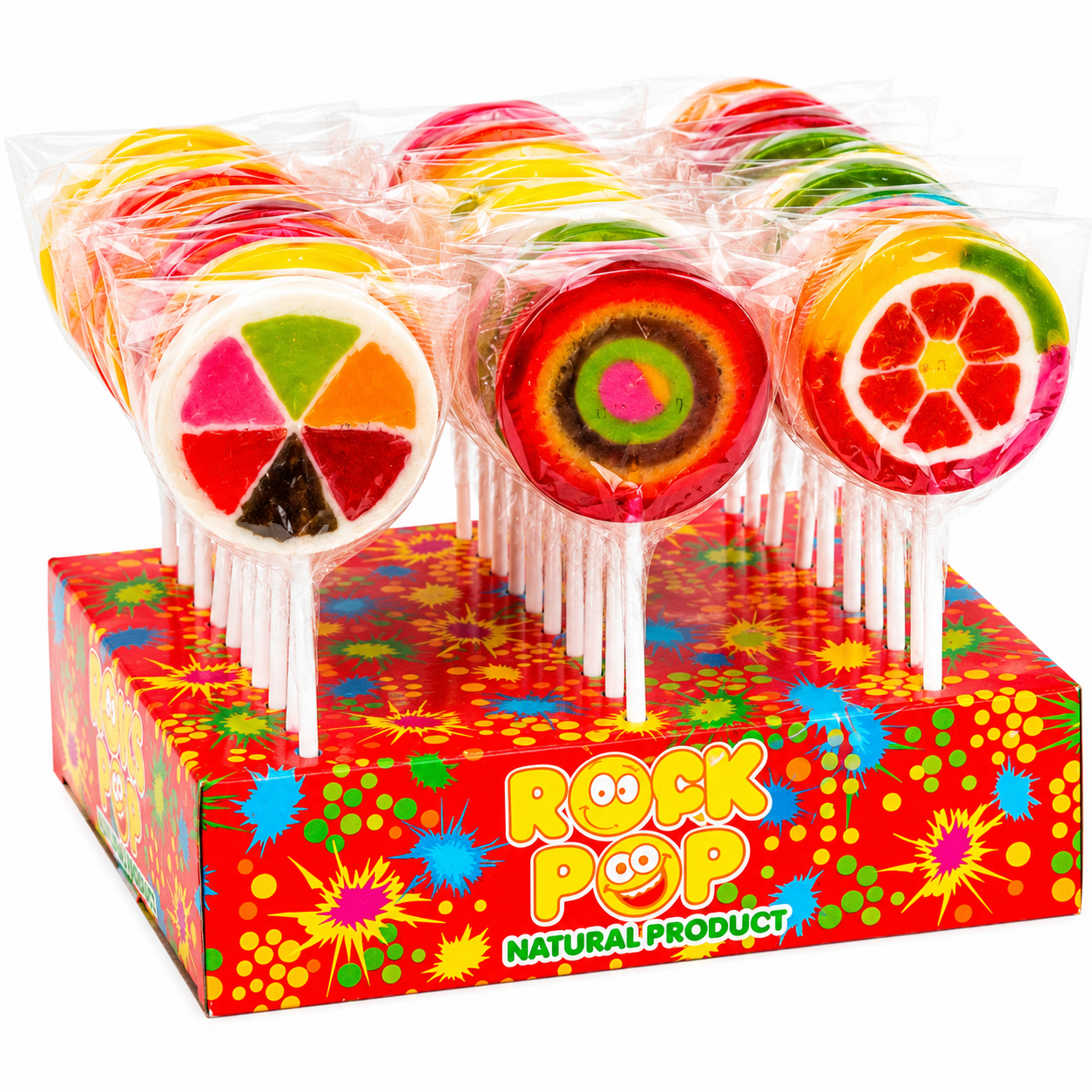 Льодяник Рокс POP 30шт №551