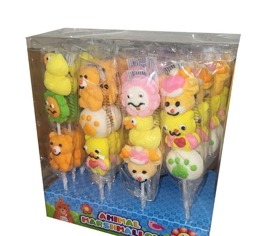 Маршмелоу на палоч. Анімал 35г/уп