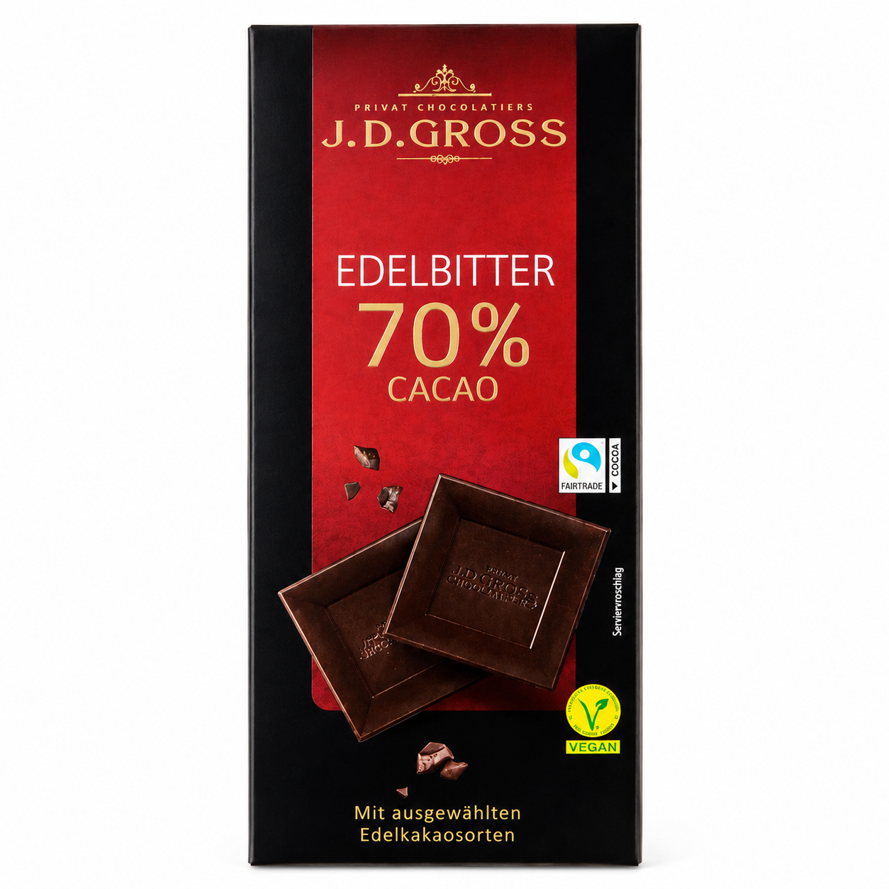 Шоколад J.D.Gross 70%  125г