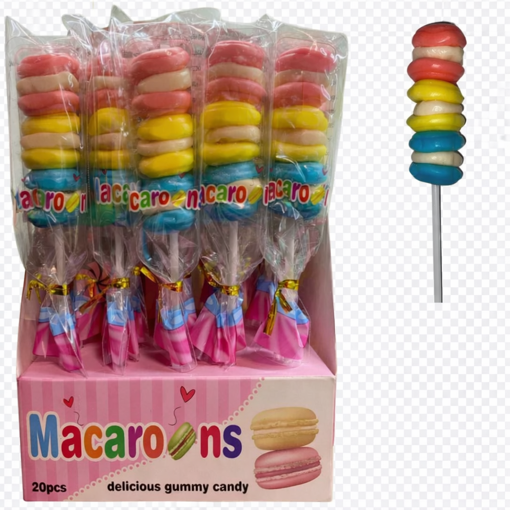 маршмелоу Макарунс на палочці 20г/уп