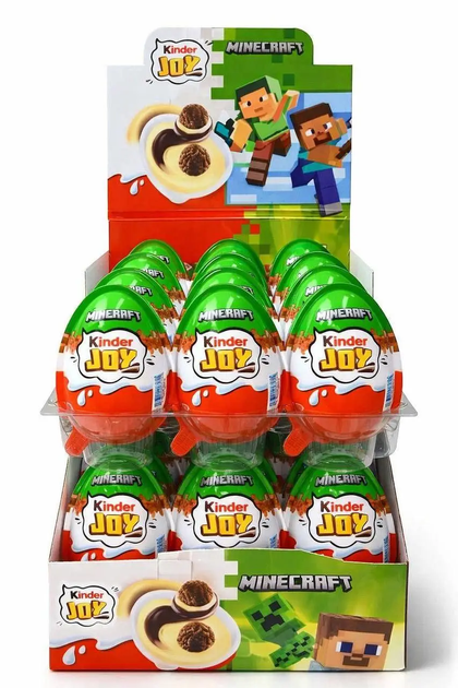 Яйце Кіндер JOY Minecraft