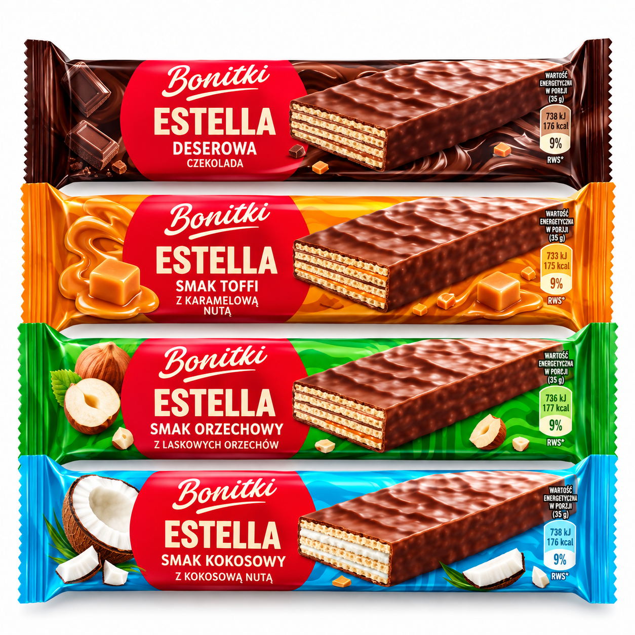 Вафлі Estella 50г