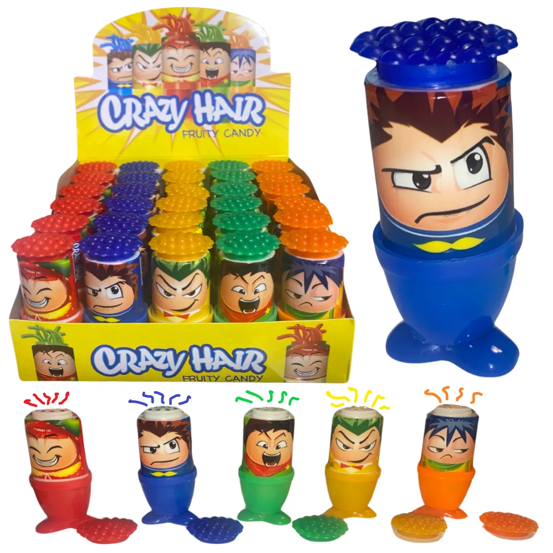 Желе Crazy Hair Волосатік 30шт\уп