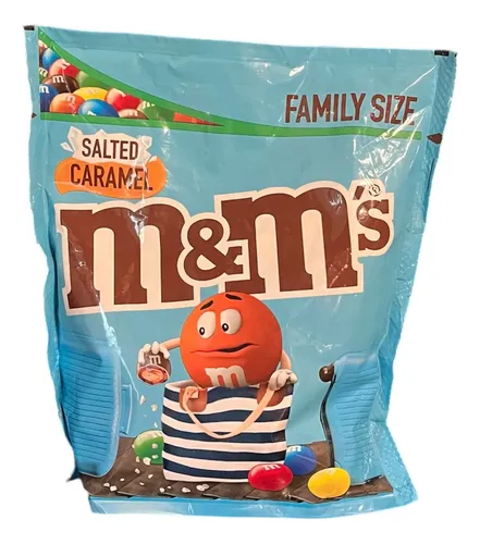 Драже M&Ms 310г Salted Caramel Famili Size (синій)