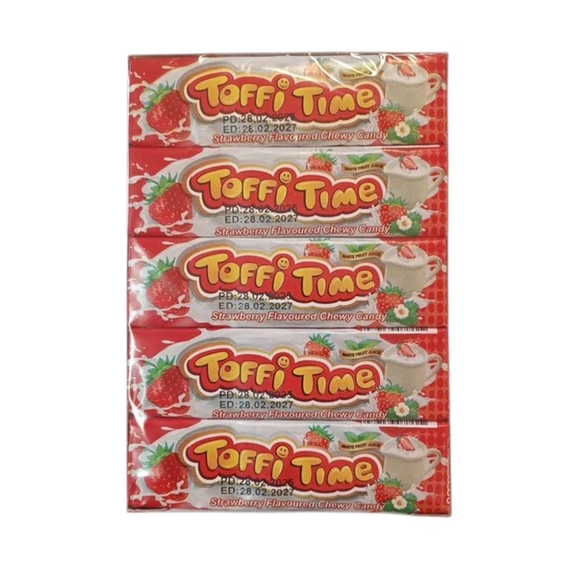 Жув. цукерки  Toffi Time/банка