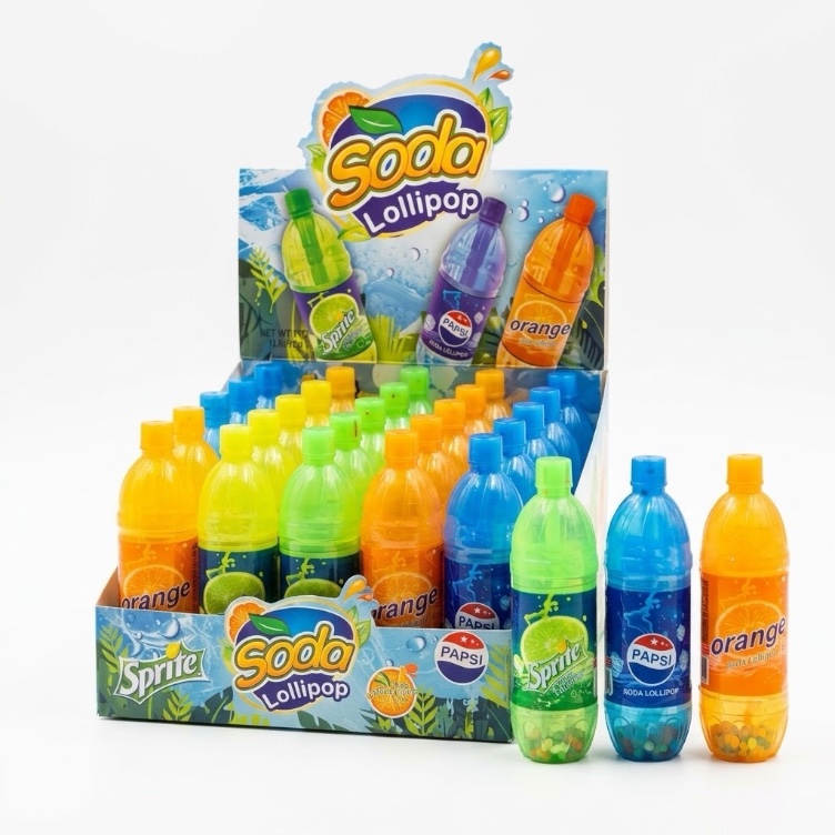 Льодяник+драже Soda/уп