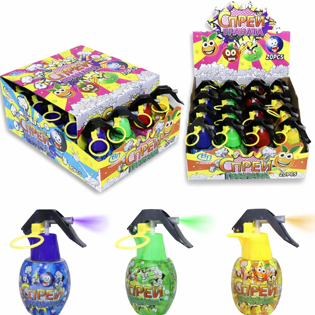 Спрей-Граната BOOM 60мл/уп