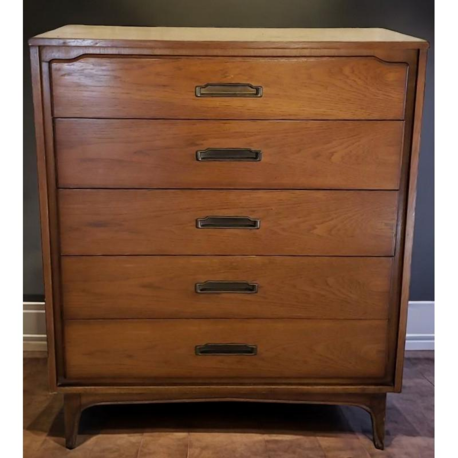 Free Delivery - MCM Mid Century Modern Hooker Furniture Tall Dresser  Image #1 | Ivy Store