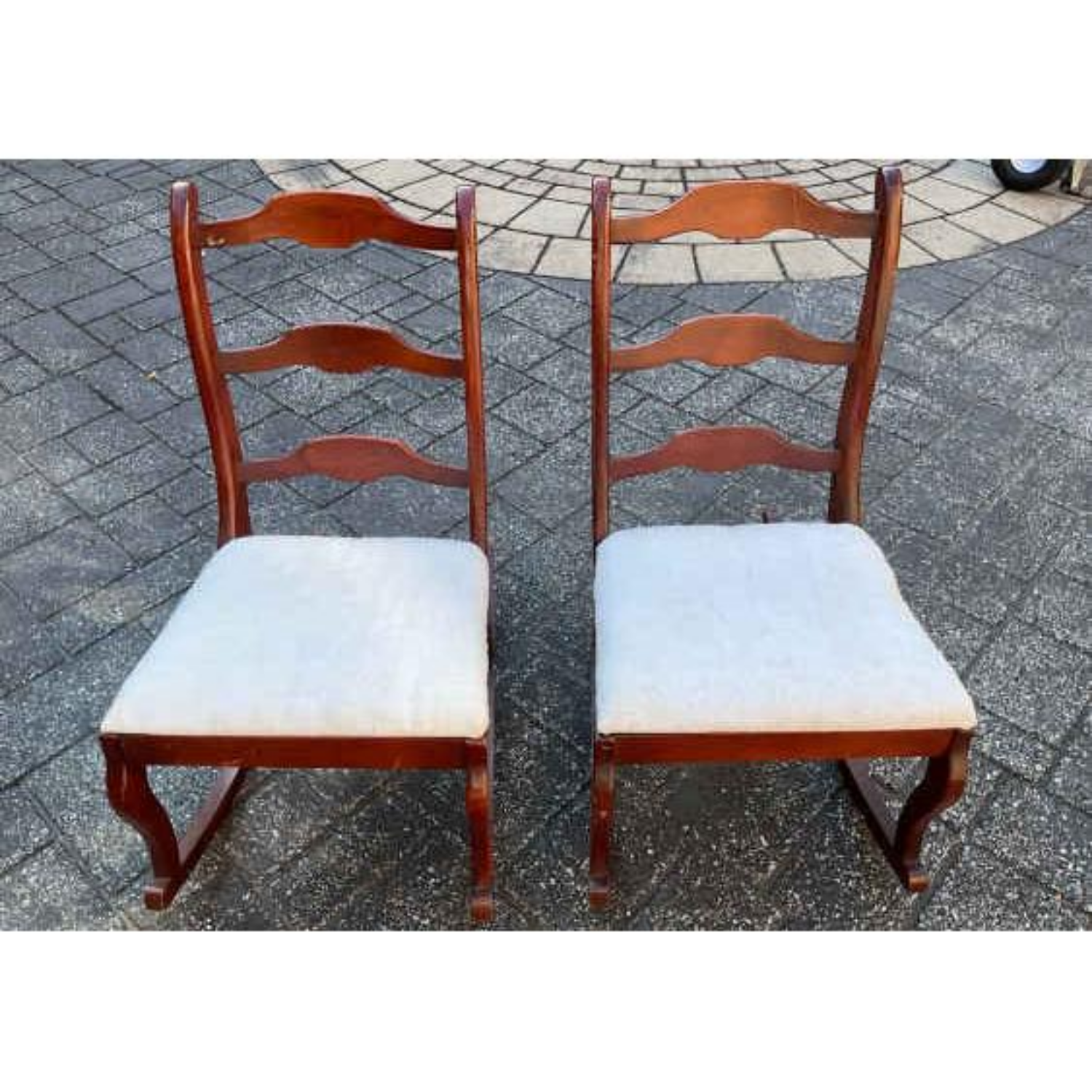 Free Delivery - Two Vintage Statesville Chair Co Rocker Chairs image | Ivy Store