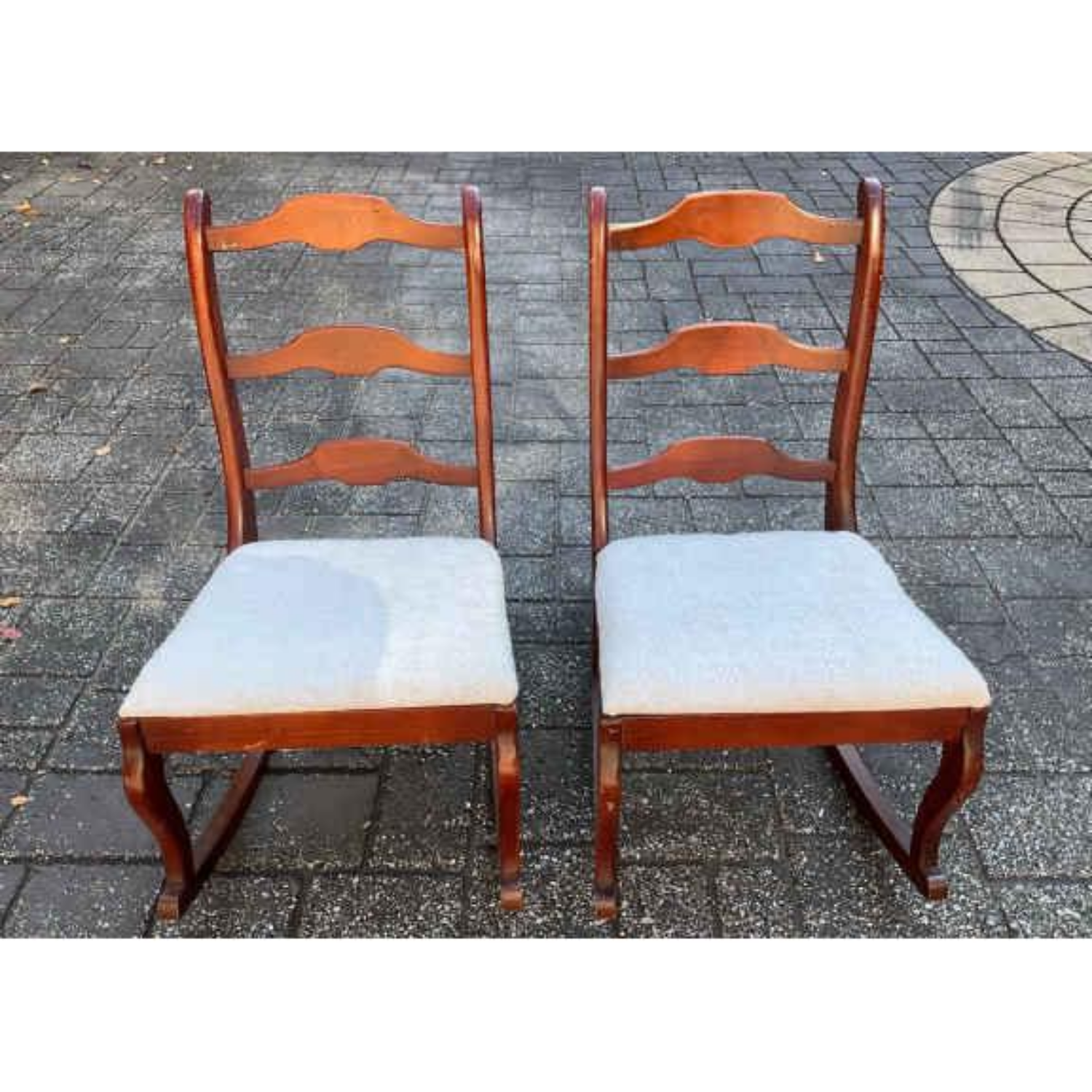 Free Delivery - Two Vintage Statesville Chair Co Rocker Chairs image | Ivy Store
