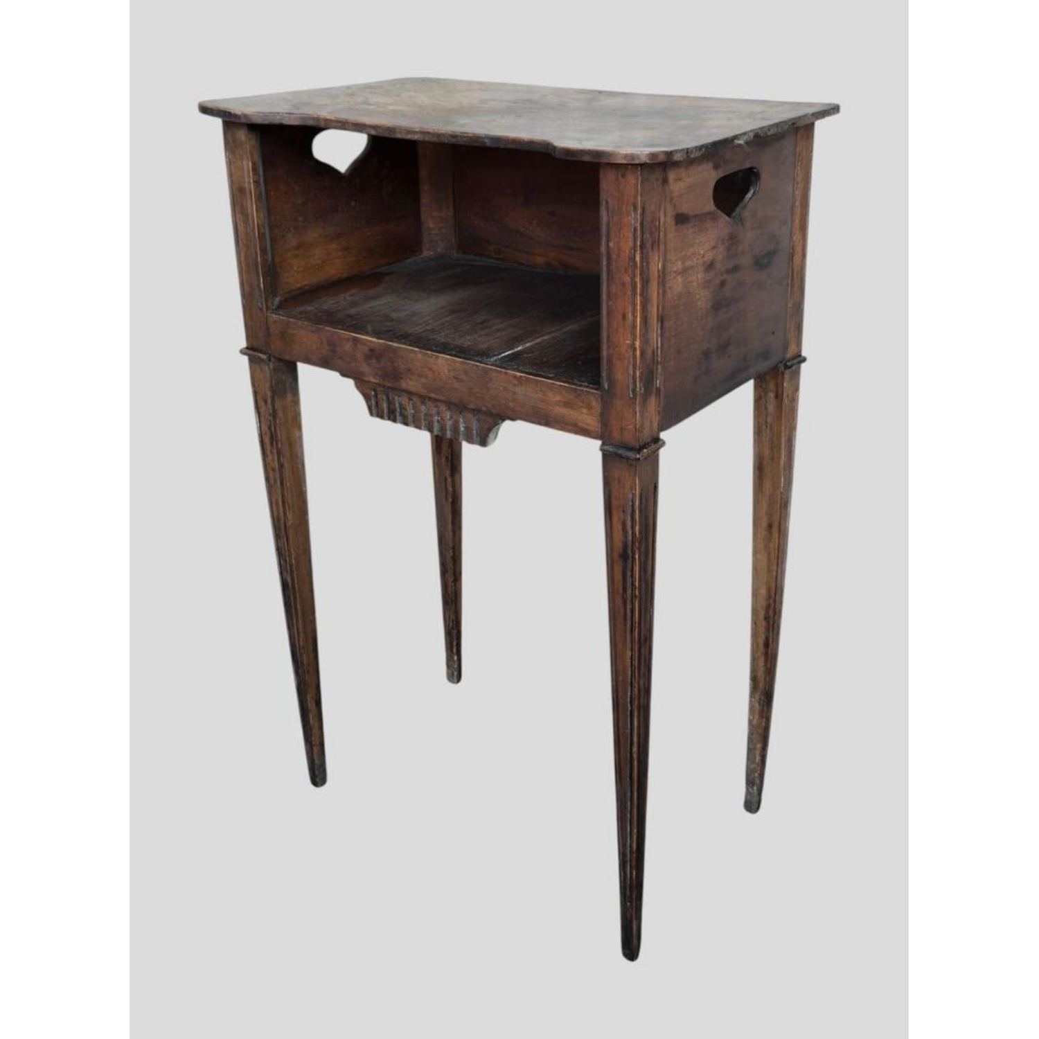 Free Delivery - Antique Wood Side Table Image #1 | Ivy Store