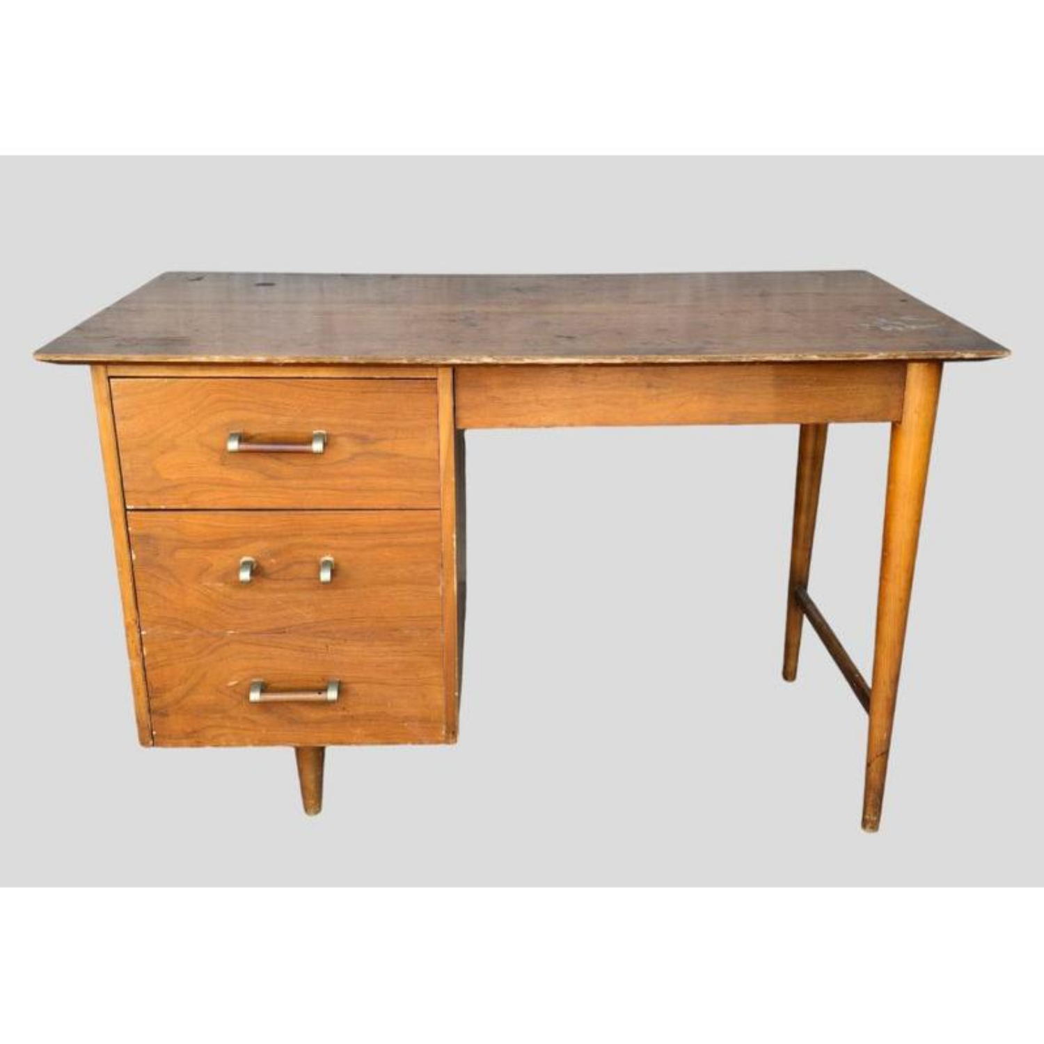 Free Delivery - Vintage Maddox Mid Century Modern MCM Desk  image | Ivy Store
