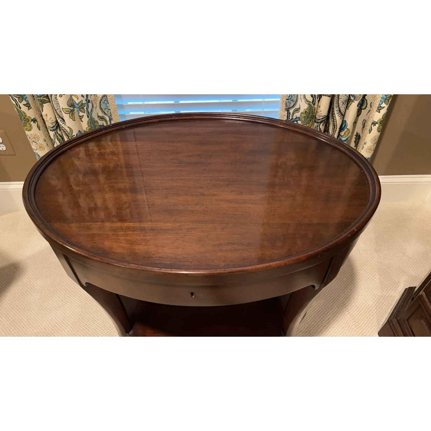 Free Delivery - Baker Furnture The Milling Road Collection Drawered Wooden Side Table image | Ivy Store