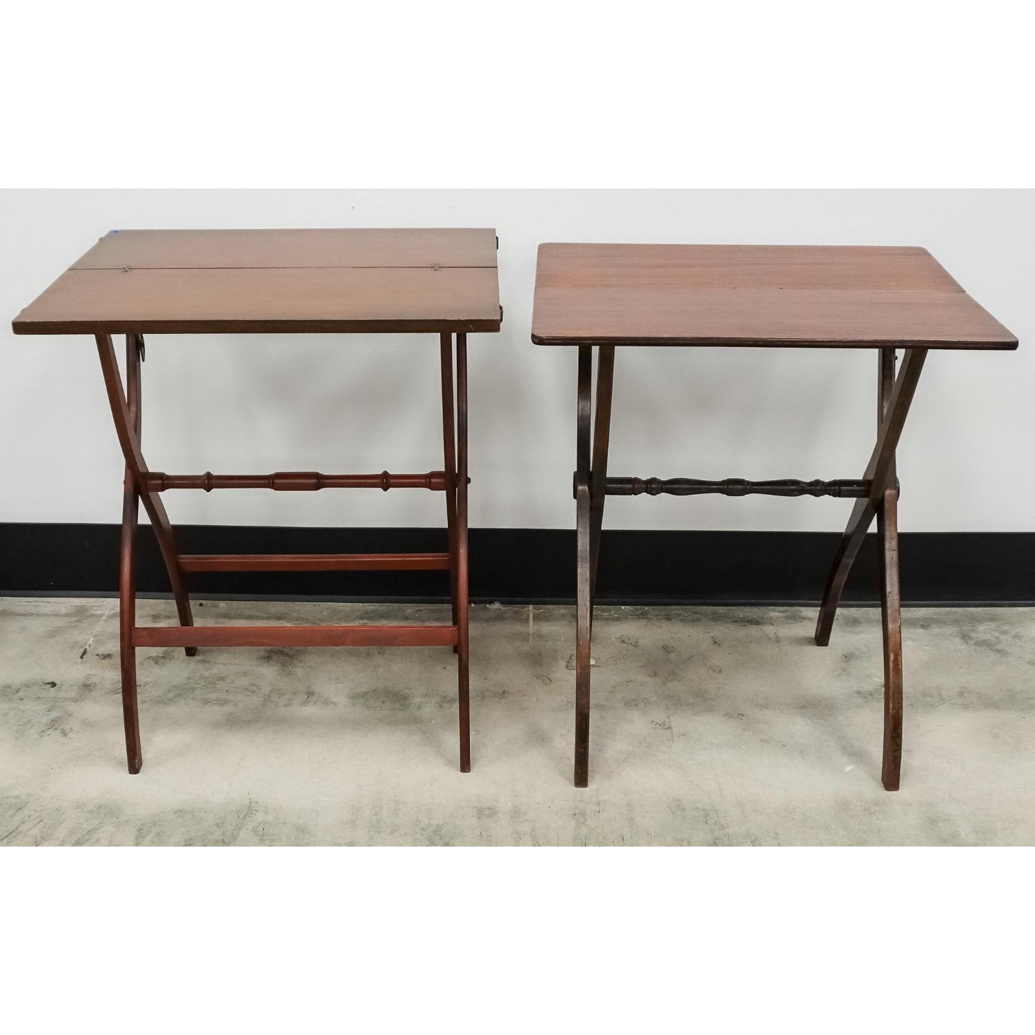 Free Delivery - Two Regency Style Folding Side Table Image #1 | Ivy Store