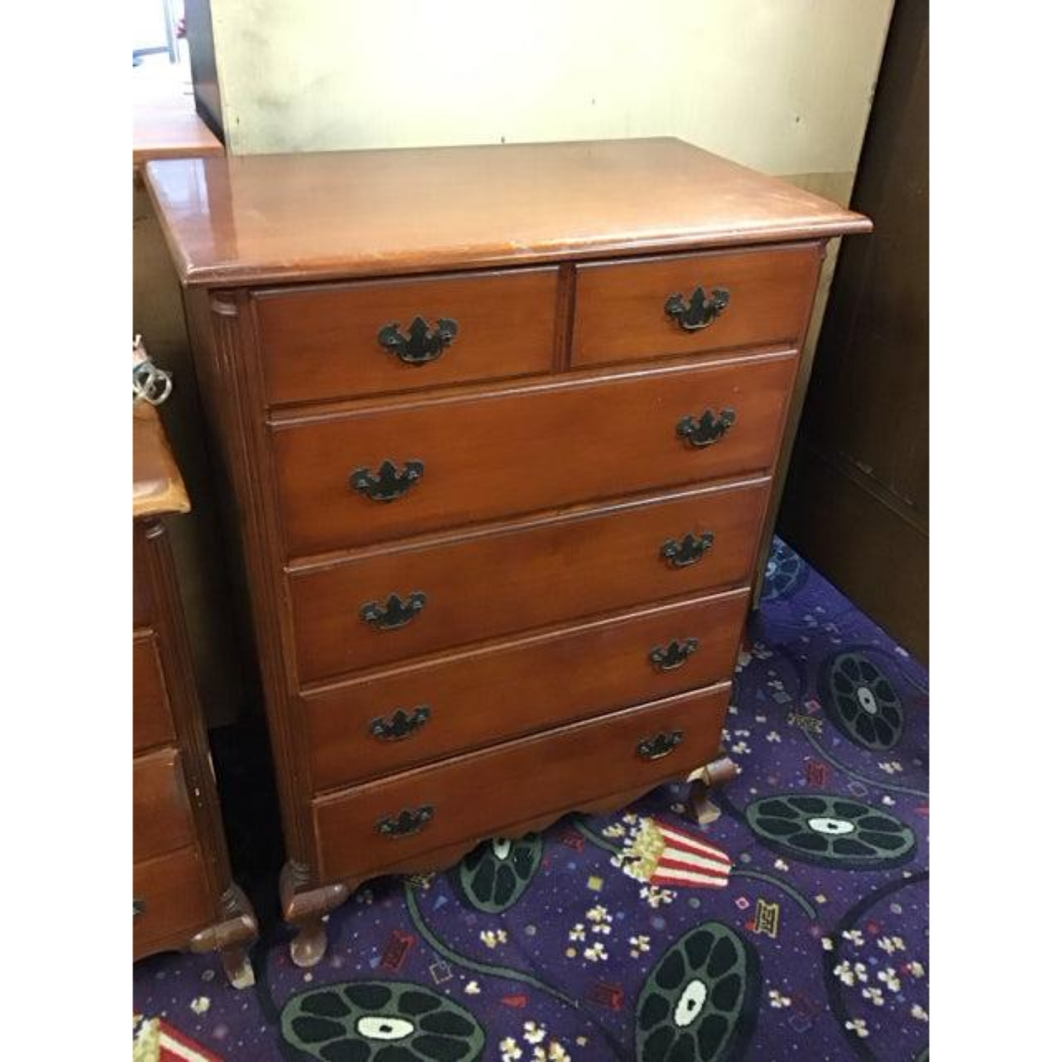 Free Delivery - Maple Chest of Drawers with Vintage Charm and Storage Image #1 | Ivy Store