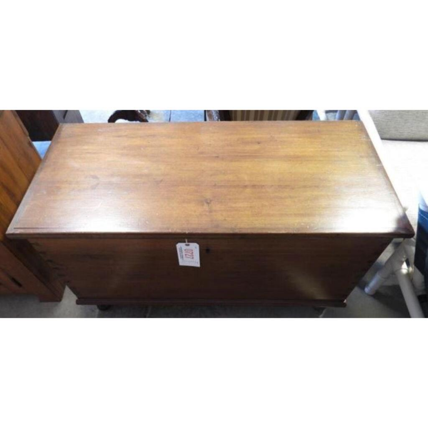 Free Delivery - Mid 19th Century Dovetailed Poplar Blanket Chest Antique Image #2 | Ivy Store