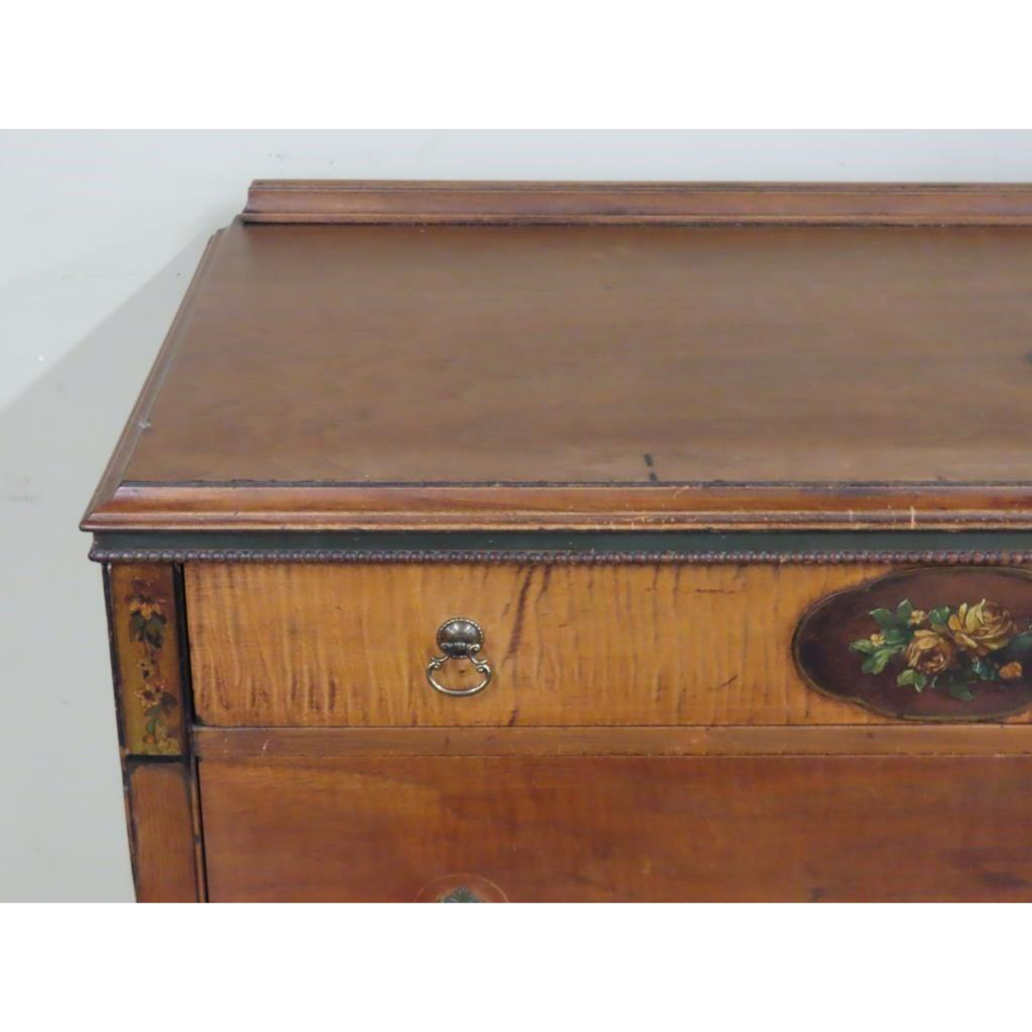 Free Delivery - Antique 4-Drawer Chest with Elegant Design and Detail Image #2 | Ivy Store