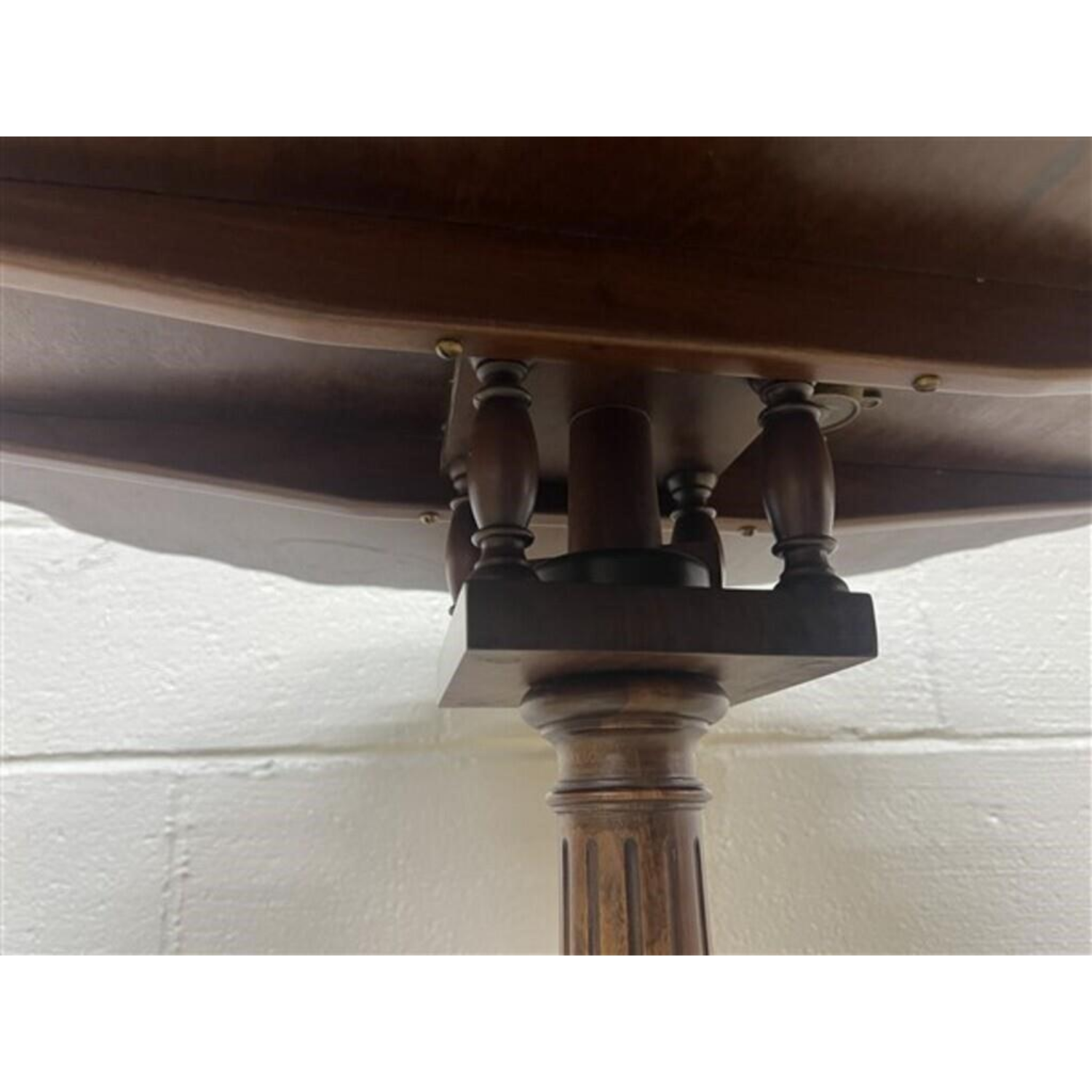 Free Delivery - Vintage Mahogany Tilt Top Bird Cage Table Antique Designer Furniture image | Ivy Store