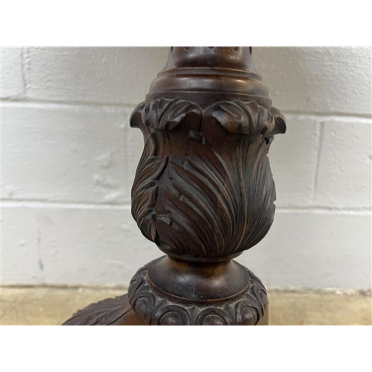 Free Delivery - Vintage Mahogany Tilt Top Bird Cage Table Antique Designer Furniture image | Ivy Store