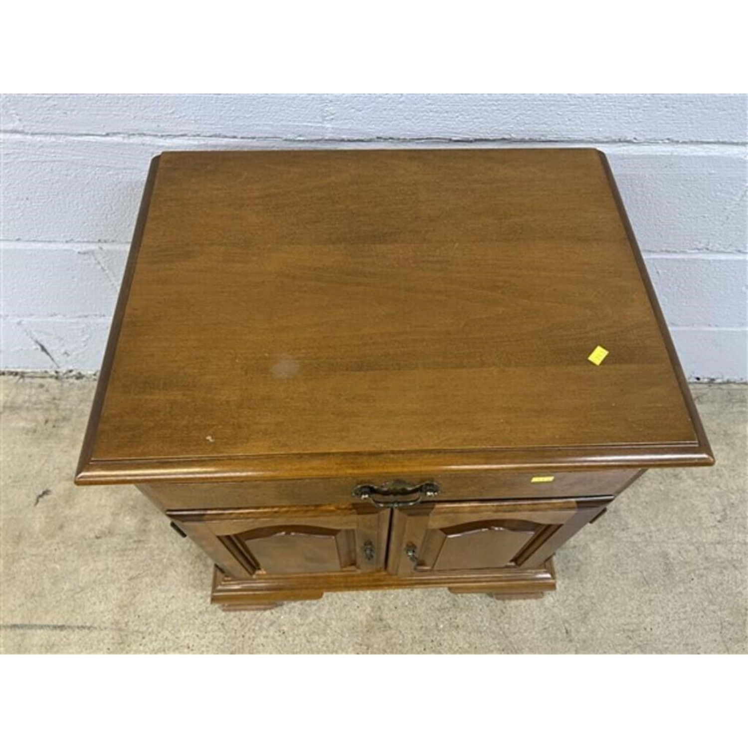 Free Delivery - Vintage Ethan Allen Nightstand Chest Cabinet Drawer Image #2 | Ivy Store