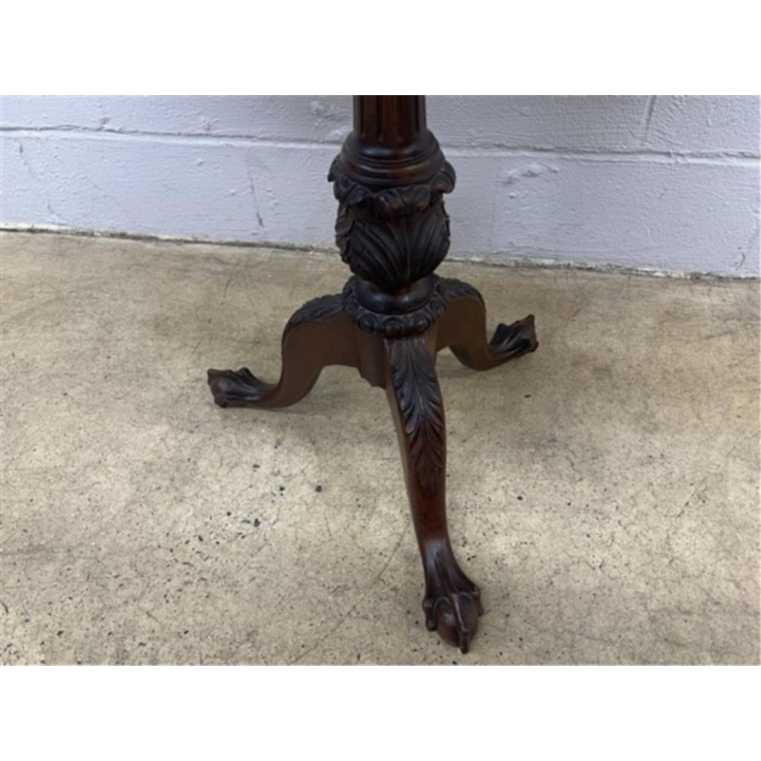 Free Delivery - Vintage Mahogany Tilt Top Bird Cage Table Antique Designer Furniture image | Ivy Store