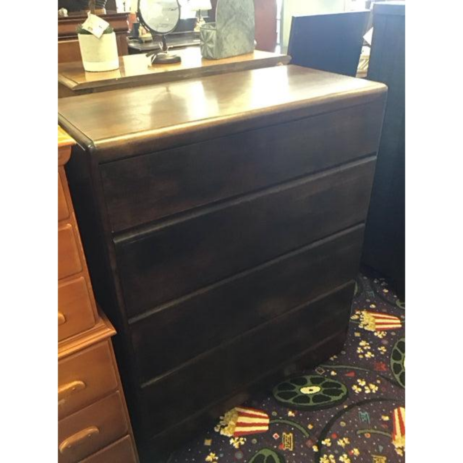 Free Delivery - Classic Wooden Chest of Drawers with Smooth Finish Image #1 | Ivy Store