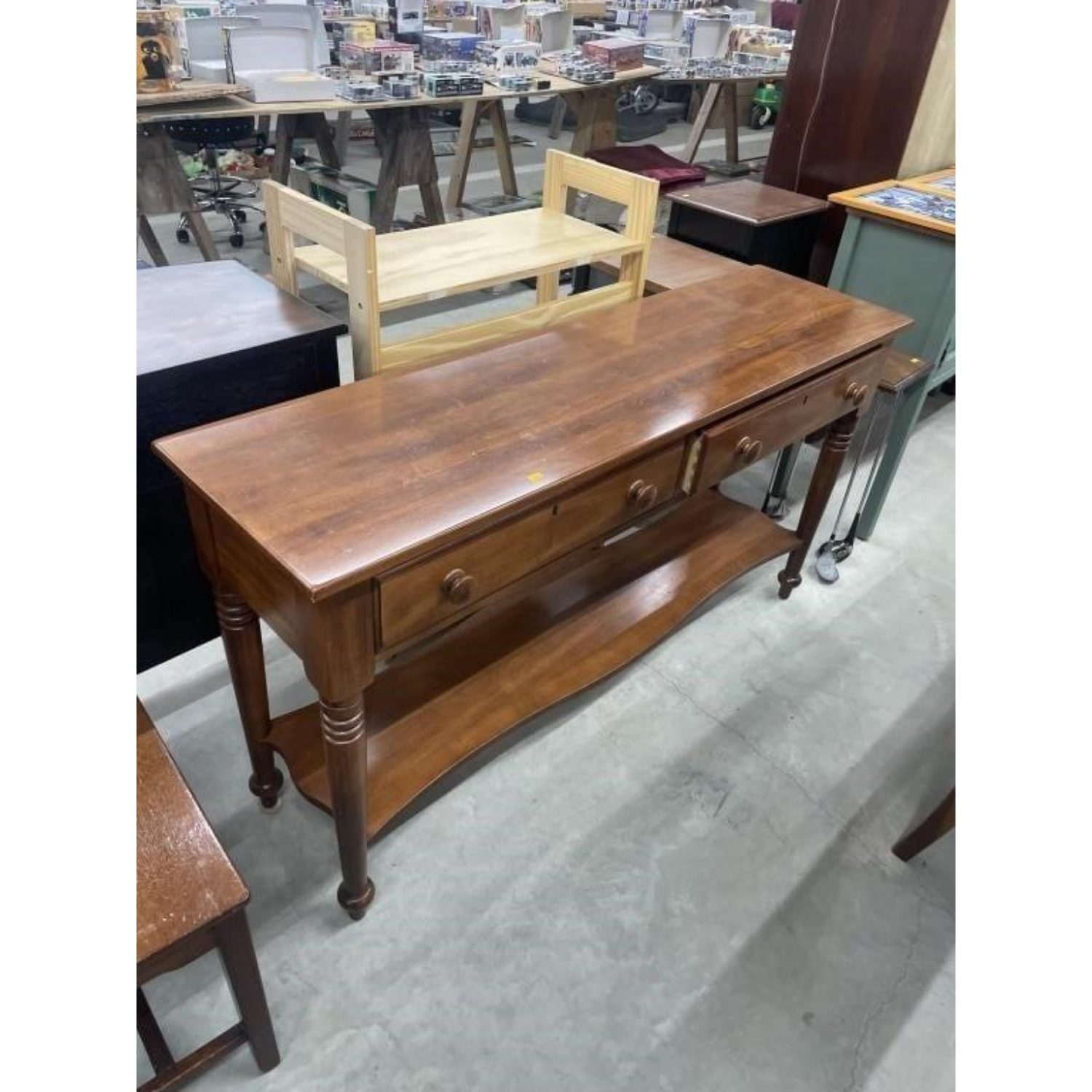 Free Delivery - Vintage Durham Furniture Console Table Entryway Storage image | Ivy Store