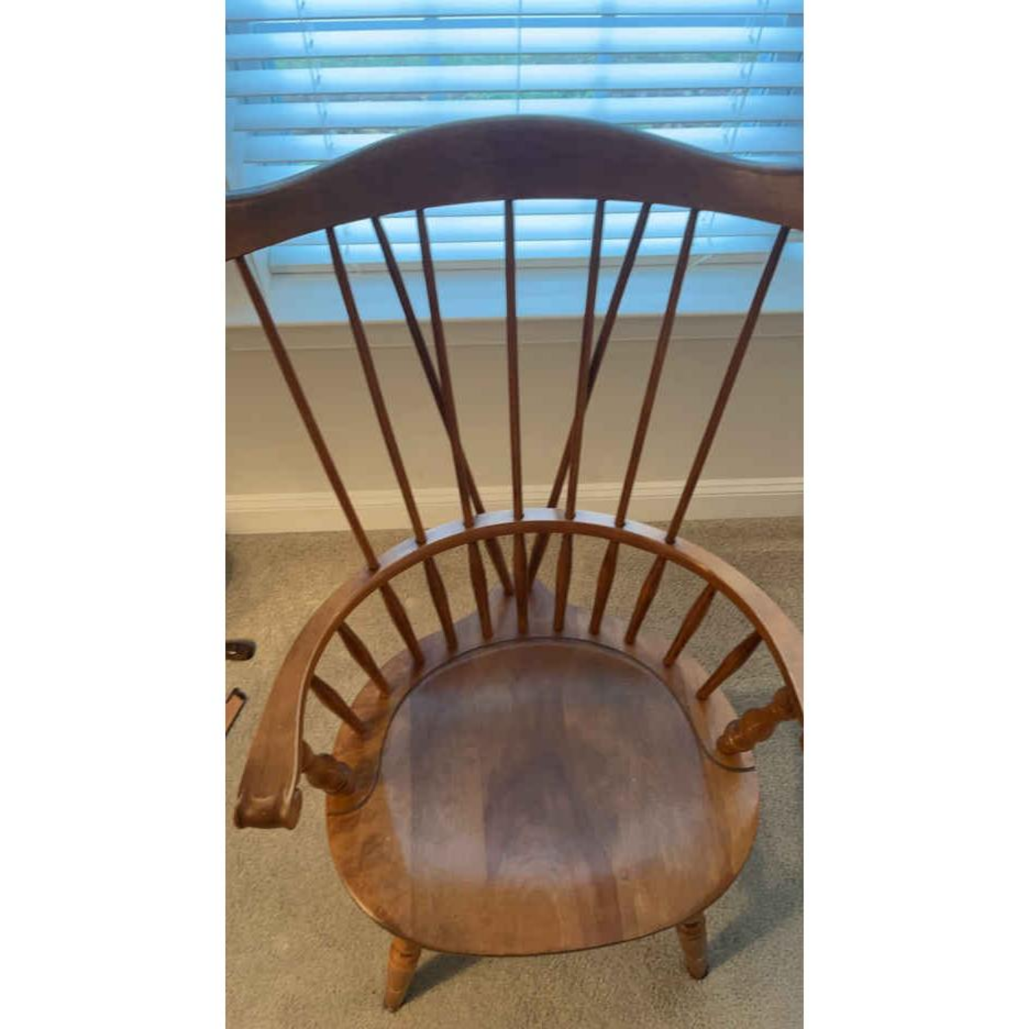 Free Delivery - Vintage Spindle-Back Wooden Chair Set by S. Bent Bros image | Ivy Store